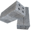 GẠCH ỐNG KHÔNG NUNG DEMI 8